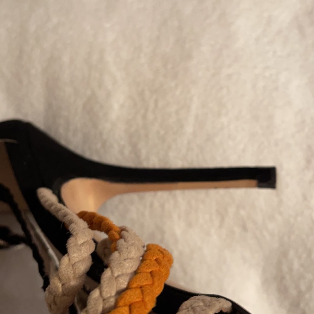 Zara Basic Sandals Multi Strap Never Worn Sz 41/10 - image 4